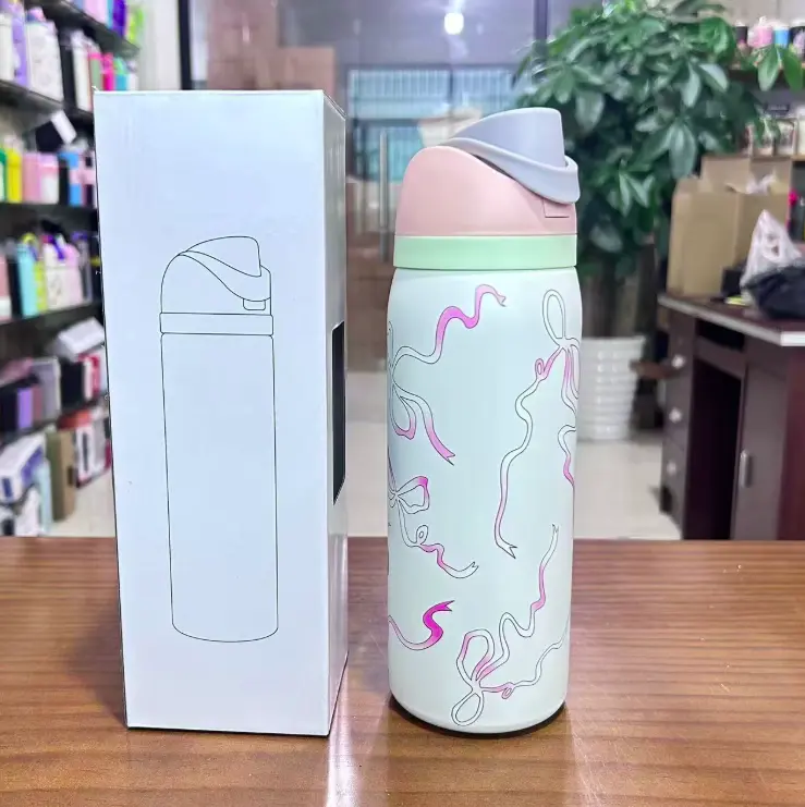 Owala 32 Oz - Pink Bow1.webp