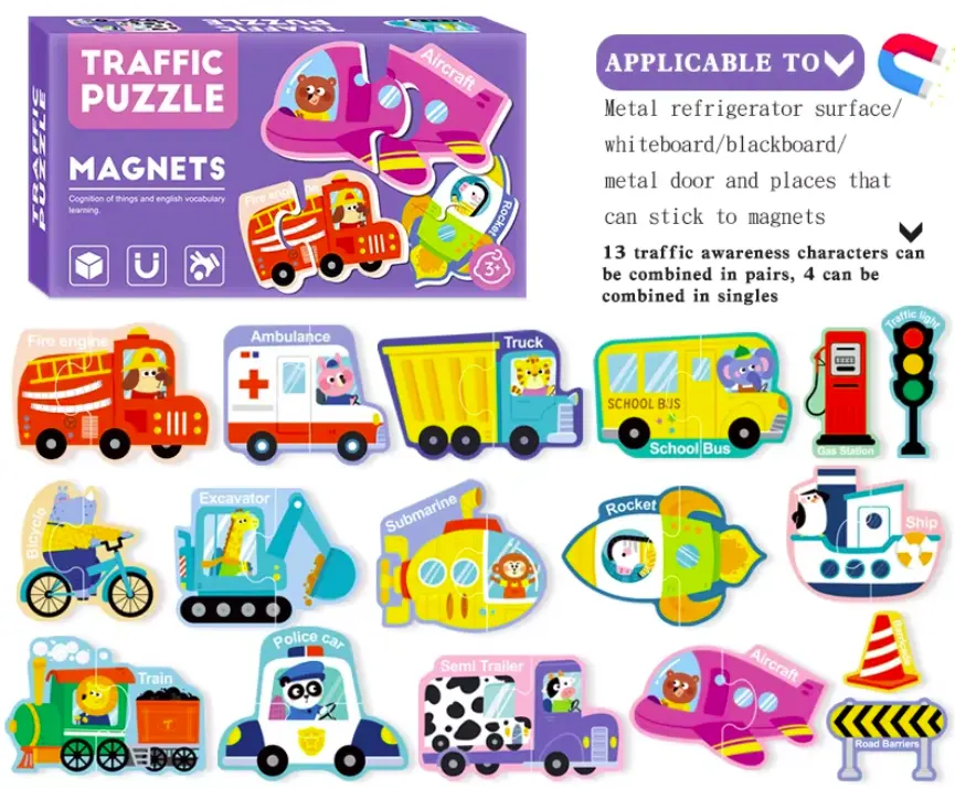 Magnetic Traffic Puzzle 2.webp