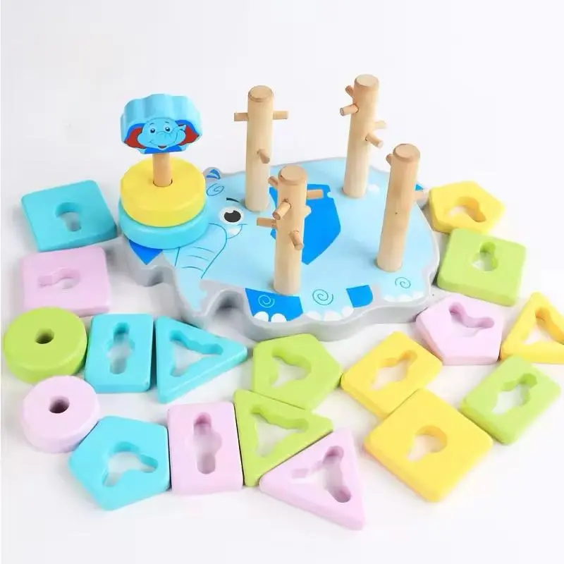 Elephant Shape Geometric Sorter2.webp