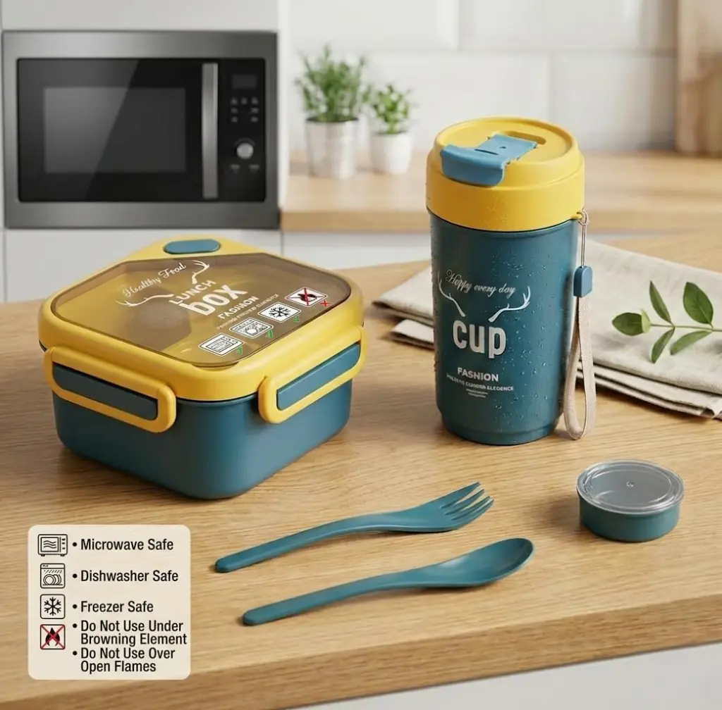 Lunch Box Set - Olive Green 6.webp