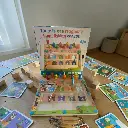 3 in 1 Magnetic Bead Fishing Canvas Game for Kids – Wooden Montessori Learning Toy with Magnetic Stylus, Counting & Colour Recognition, Fine Motor Skills, Focus & Problem Solving