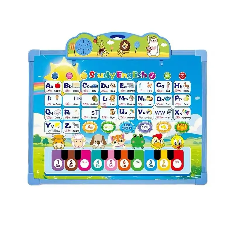 English Learning Device - Learn Alphabets, Numbers, Clear Pronunciation, KG, Pre-KG, early learning made easy