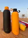 Double Wall 18/8 Stainless Steel Water Bottle, Insulated Water Bottle, Rubber Paint-750ml